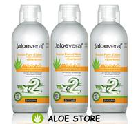 ZUCCARI [Aloevera] 2 Jus De Pur D'Aloe Enertonici 3x1000ml + Savon Naturel