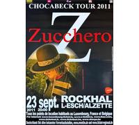 Zucchero - Chocabeck Tour 2011-80X120Cm Affiche/Poster