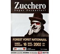 Zucchero - Concert Belgique 2002-70X100Cm Affiche/Poster