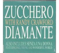 ZUCCHERO. RANDY CRAWFORD & PAUL YOUNG - ZUCCHERO & RANDY CRAWFORD. DIAMANTE. 1991 CD SINGLE incls PAUL YOUNG