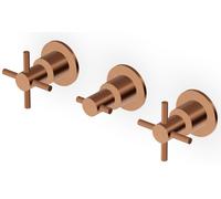 Zucchetti Helm mitigeur de lavabo encastrée cuivre ZHM695.XP91