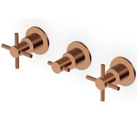 Zucchetti Helm mitigeur de lavabo encastrée cuivre ZHM695.XP91G3