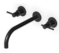 Zucchetti Helm mitigeur de lavabo encastrée noir ZHL761.XP81