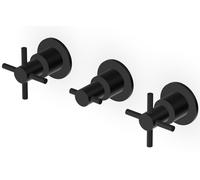 Zucchetti Helm mitigeur de lavabo encastrée noir ZHM695.XP81G2