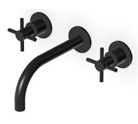 Zucchetti Helm mitigeur de lavabo encastrée noir ZHM760.XP81