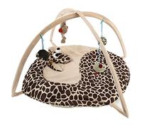 zuckerti Nouveau Lit chat chat Tente Coussin Panier Panier pour animaux chats avec Kitten Puzzle interactif Boîte de jouets pour chat avec 4 jouets chat Toys individuelles en 3 couleur