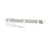 Zudoo Câble d'extension gainé, Câble d'alimentation de Carte Mère 5V 18AWG Prise en de Plusieurs Modes de Couleur ARGB pour PC de Bureau (Carte Graphique Double 8 Broches)