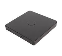 Zudoo Kit de Boîtier de Lecteur de Disque Optique Externe, Boîtier de Lecteur de CD DVD Externe, Conception Intégrée Plug and Play Ultra Mince pour Ordinateur Portable de Type C (Tapez