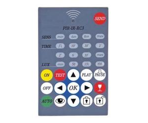 Züblin Niko 25320 P-IR Télécommande pour détecteur de mouvement et de présence Swiss Garde Portée env. 6 m