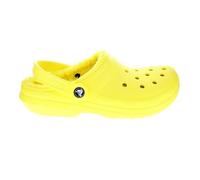 Zuecos - Crocs - Classic Lined Clog - Jaune - Synthétique - Femme 38