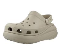 Zuecos Mujer Modèle Chaussure Crocs Modèle Classic Crush Clog - Coleur Brun Clair 39/40