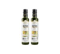 Zühre Ana Detox Gold-Vinaigre - Fermenté naturellement pour la gestion du poids & détox - Réduit stress oxydatif, élimine toxines & œdèmes - Végan (2x250 ml)