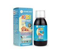 Zühre Ana® KIDS Good Night Sirop de sommeil pour enfants, à base de mélisse et de camomille, pour une nuit reposante, une mémoire forte, naturelle et riche (150 ml)
