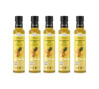 Zühre Ana® Sirop de Bromélaïne (5 x 250 ml) - Avec bromélaïne, coenzyme Q10, extrait de maté, L-carnitine et arôme naturel d'ananas - Votre soutien naturel au quotidien - Vegan