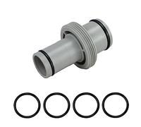 Zueyen Adaptateur de Tuyau de Piscine 2 Voies 38 mm à 32 mm, Kit de Connexion pour Intex Bestway Coleman, Extension de Tuyau