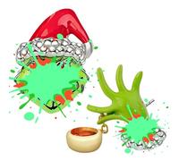 Zueyen Boucles D'Oreilles De NoëL Pour Femmes, Hommes, Filles, Boucles D'Oreilles Festives Avec ThèMes De Dessins AniméS, DéCorations De NoëL, Ensemble De Monstres,Pendantes Comme