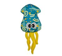 ZUFFI Inkster the Squid - Jouet flottant en peluche pour chien | Jouet aquatique à séchage rapide, durable et sûr pour chiens de petite et moyenne taille