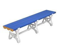 ZUGIATP Banc De Douche en Plastique ABS Banc De Loisirs Intérieur Ou Extérieur Siège De Salle De Bain Convient pour Douche Publique Ou Zone De Repos(Dark Blue,120cm/47in)