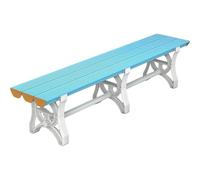 ZUGIATP Banc De Douche en Plastique ABS Banc De Loisirs Intérieur Ou Extérieur Siège De Salle De Bain Convient pour Douche Publique Ou Zone De Repos(Blue,120cm/47in)