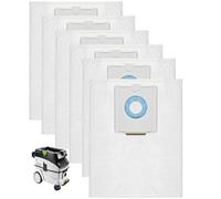 ZUGJOZD Lot de 6 compatibles sac aspirateur festool pour aspirateur Festool 496186 CT 36 / CTM 36 E/CTL 36 E, 5 couches de grande capacité - Pièces de rechange SC FIS-CT 36
