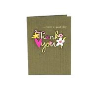 ZUGLQYSX Cartes Voeux Carte Postale 3D For Anniversaire, Noël, Invitations De Mariage, Cartes Vœux, Message Fleuri Faite À La Main, Remerciement(D)