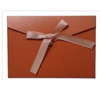 ZUGLQYSX Cartes Voeux Enveloppes en papier irisé Vintage, 10 pièces, for lettres, ensemble de courrier, enveloppe Kraft for Invitation mariage, cartes postales cadeaux(Short-copper)