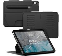 ZUGU CASE Compatible avec iPad Air 11 (M3 2025/M2 2024) & iPad Air 10.9 Pouces 5ème / 4ème Génération (2022/2020) Case Fin, Charge sans Fil de Pencil, Support Magnétique avec 8 Angles Réglable [Noir]