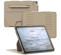 Zugu Case Coque de protection fine pour iPad Air 13" M3 2025 & M2 2024 &/12,9" (3e/4e génération), avec chargement et rangement du stylet Apple, veille/réveil automatique, plusieurs angles de vue