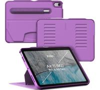 ZUGU Case Coque pour iPad Air 11 M2/M3/M4 & Air 10.9 Gen 5/4 [Nova] | Étui Ultra-Fin - Support Magnétique Réglable 8 Angles - Porte-Stylet avec Charge sans Fil du Pencil - Auto Sleep/Wake