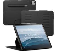 ZUGU Case Coque pour iPad Air 13 Pouces M2/M3/M4 Pro 12.9 Gen 3/4 [Noire]