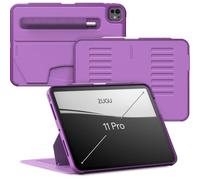 ZUGU Coque pour iPad Pro 11 (M4 / M5) 2024/2025 Case Ultra-Fin, Charge sans Fil de Pencil, Support Magnétique avec 8 Angles Réglable [ Nova ]