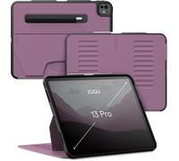 Zugu Coque Pour Ipad Pro 13 (M4 / M5) 2024/2025 Case Ultra-Fin Charge Sans Fil De Pencil, Support Magnétique Avec 10 Angles Réglable [ Baie Violette ]