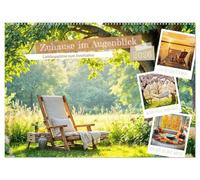 Zuhause im Augenblick - Lieblingsplätze zum Innehalten (Wandkalender 2026 DIN A2 quer), CALVENDO Monatskalender: Ein Jahr voller Lieblingsorte zum Innehalten