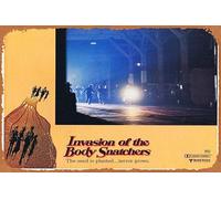 Zuhhgii Affiche de cinéma rétro classique « Invasion of the Body SNATCHERS » - 4 Donald Sutherland - Décoration murale vintage en métal - Cadeau pour karaoké, homme, grotte, bar, pub, cuisine, maison