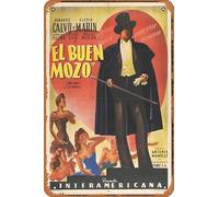 Zuhhgii Affiche de film Bel Ami rétro en métal pour café, restaurant, maison, club, restaurant, caverne, cadeau vintage, 30,5 x 20,3 cm.