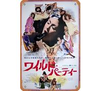 Zuhhgii Affiche de film Beyond the Valley of the Dolls en métal - Décoration murale vintage - Cadeau idéal pour salle de bain - 30,5 x 20,3 cm - Décoration murale pour café et bar