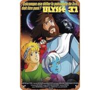 Zuhhgii Affiche de film en métal Ulysse 31 - Poster de film et de télévision - Cadeau rétro - Décoration vintage - 20,3 x 30,5 cm