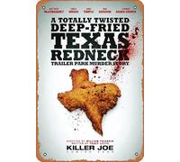 Zuhhgii Affiche de film Killer Joe vintage en étain, décoration murale classique, affiche musicale pour bar, pub, café, cuisine, salle de bain, karaoké, 20,3 x 30,5 cm.