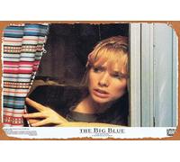 Zuhhgii Affiche de film rétro classique The Big Blue Original Lobby Card 6 Luc Besson Robert Garland Plongée sous-marine baleine vintage en métal affiche de film TV ancien cadeau karaoké bar pub club
