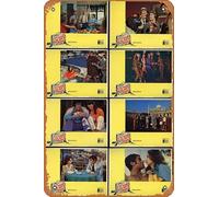 Zuhhgii Affiche de film rétro « If It's Tuesday, This Must Be Belgium » - Plaque en métal pour café, restaurant, maison, club, restaurant, caverne - 30,5 x 20,3 cm