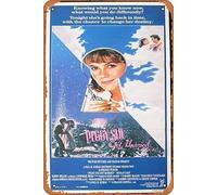 Zuhhgii Affiche de film rétro Peggy Sue avec inscription « Got Married » de Kathleen Turner Nicolas Cage - 20,3 x 30,5 cm - Affiche classique de film et de télévision vintage en métal - Décoration