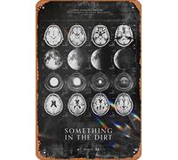 Zuhhgii Affiche de film Something In The Dirt (Aaron Moorhead, Justin Benson) - 20,3 x 30,5 cm - Plaque en métal vintage pour maison, bar, pub, garage