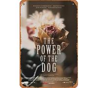 Zuhhgii Affiche de film The Power Of The Dog (Benedict Cumberbatch, Kirsten Dunst) - 20,3 x 30,5 cm - Plaque en métal vintage pour maison, bar, pub, garage
