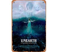 Zuhhgii Affiche de film UnHinged (Russell Crowe, Jimmi Simpson) - 20,3 x 30,5 cm - Plaque en métal vintage pour maison, bar, pub, garage, décoration cadeaux