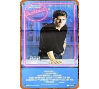 Zuhhgii Affiche de film vintage classique de cocktail original de Tom Cruise Bryan Brown - Affiche de film en métal - Affiche TV cadeau karaoké bar pub club plaques murales décoratives Man Cave Home