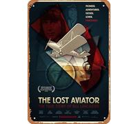 Zuhhgii Affiche de film vintage « The Lost Aviator » - Décoration murale classique - Décoration murale - Affiche musicale - Bar pub café cuisine salle de bain karaoké - 20,3 x 30,5 cm