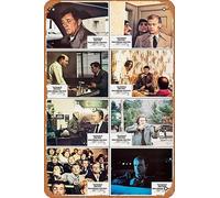 Zuhhgii Affiche du film The Friends Of Eddie Coyle rétro en étain pour café, restaurant, maison, club, restaurant, tanière - 30,5 x 20,3 cm