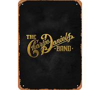 Zuhhgii Affiche en métal classique du film The Charlie Daniels Band Rock Music Décoration murale 20,3 x 30,5 cm