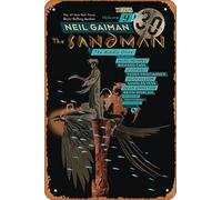 Zuhhgii Boîte métallique rétro classique en métal - Motif SANDMAN TP VOL 09 THE KINDLY ONE 30TH ANNIV ED - Décoration murale pour maison, porte, jardin, bars, restaurants, cafés musicaux, bureau