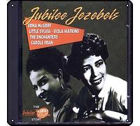 Zuhhgii Edna McGriff, Little Sylvia, Viola Watkins, The Enchanters, Carole Fran - Jubilee Jezebels - Plaque en métal vintage pour décoration murale de musique rock pour salle de sport, piscine, bar